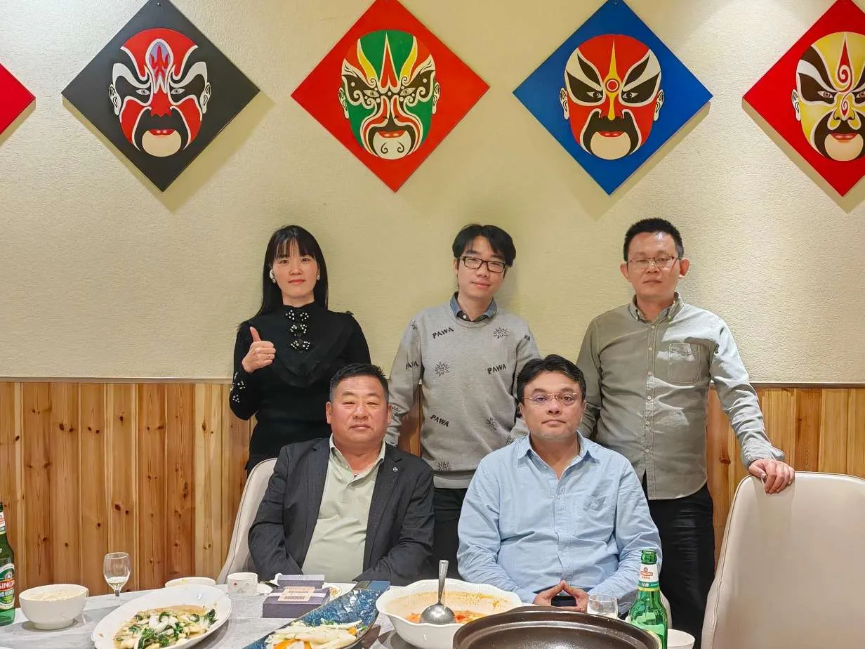 Hintli ortaklarımızı fabrikada ağırlamaktan büyük mutluluk duyduk