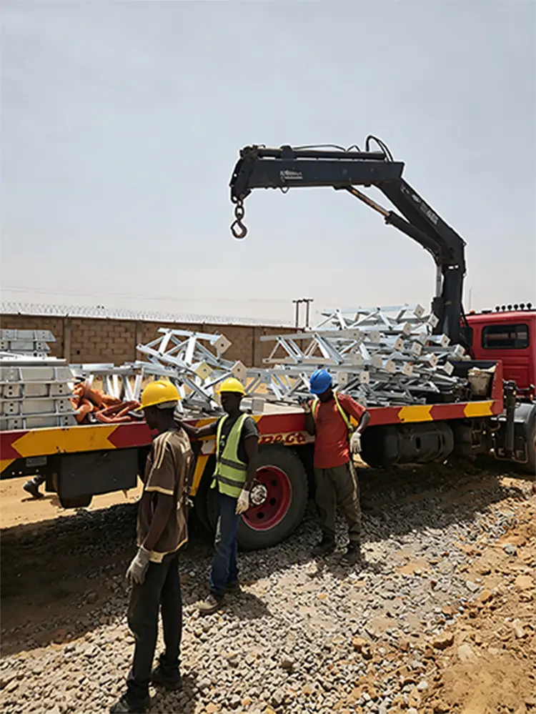 Nijerya Zaria 330kV Trafo Merkezi Projesinin Saha İlerlemesi