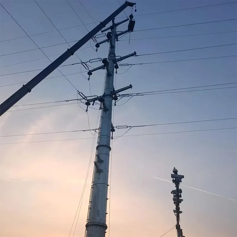 220kV Enerji Nakil Boru Kulesi