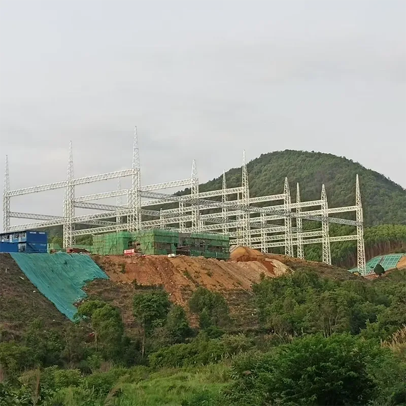 Elektrik İletim Merkezi Çelik Yapıları